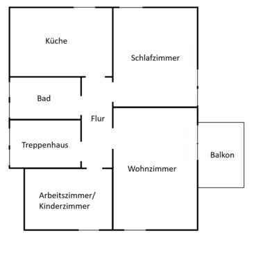 Foto - Etagenwohnung zur Miete in Stadthagen