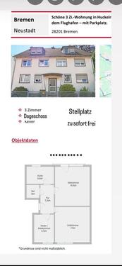 Foto - 2.5 Zimmer Dachgeschoßwohnung zum Kaufen in Bremen