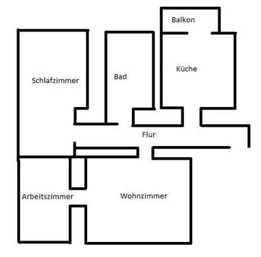 Foto - Nachmieter für 3 Zimmer Wohnung im Zentrum von Gera