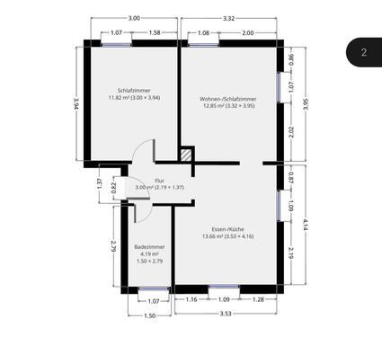 Foto - 2 Zimmer Etagenwohnung zur Miete in Bad Lauchstädt