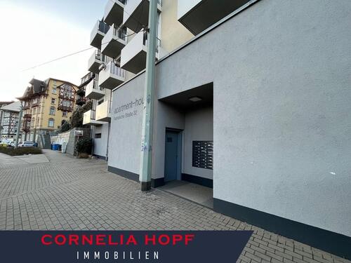 Foto - #modernes 1-Zimmer-Apartment #Terrasse #Bad mit Fenster #Fahrstuhl #Tiefgaragenstellplatz