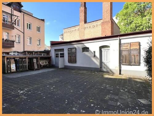Foto - 600,- EUR für 81 qm RÜCKGEBÄUDE als Werkstatt, Lager, Atelier, Ausstellung, Freelancer-Büro