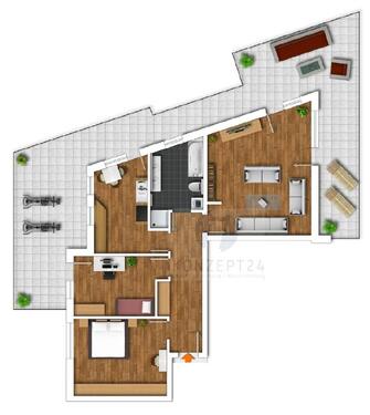 Foto - 3 Zimmer Etagenwohnung zur Miete in Freital