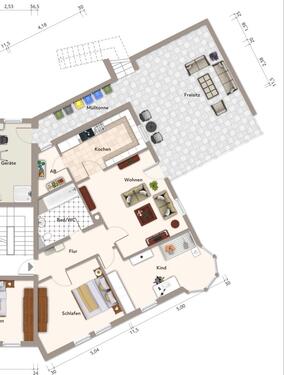 Foto - 3 Zimmer Etagenwohnung zur Miete in Frankenberg (Eder)