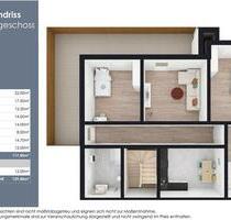 Helle 4-Zimmer Obergeschosswohnung mit großem Balkon und Garten - Schrobenhausen