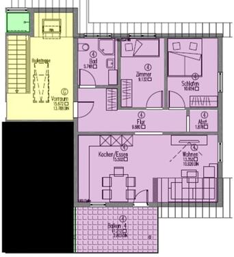 Foto - 3 Zimmer - Neubau - Wohnung in Waldmössingen