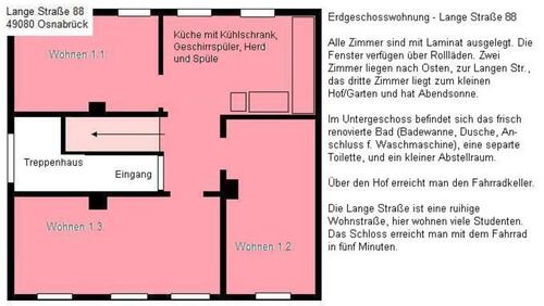 Foto - Etagenwohnung in Osnabrück zur Miete