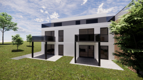 Foto - 2-Zimmer-Wohnung EG in 84137 Vilsbiburg - Neubau (Whg 7)