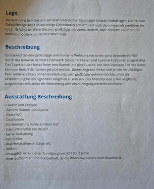 Foto - 4 Zimmer Dachgeschoßwohnung zur Miete in Stadthagen