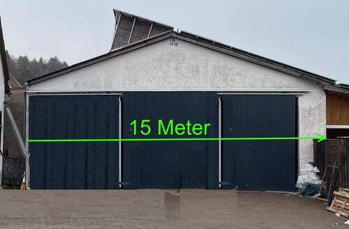 Foto - Lagerhalle Gewerbehalle ca. 230 m² – teilbar 4,5 m Höhe – AN N