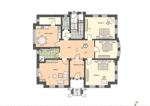 Foto - 5 Zimmer Erdgeschoßwohnung zur Miete in Geisenhausen