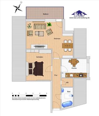 Foto - Günstige Wohnung für 2 Personen- Nur mit WBS