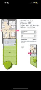 Foto - 2-Zimmer Wohnung zu vermieten - 1.120,00 EUR Kaltmiete,