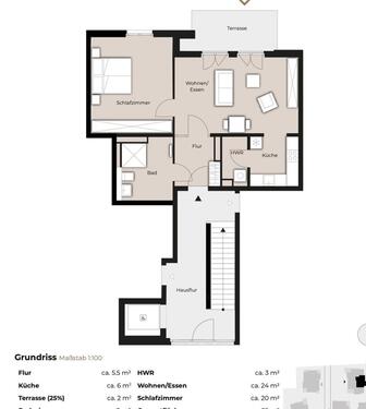 Foto - Etagenwohnung zur Miete in Frechen