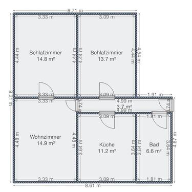 Foto - 3 Zimmer Hochparterre zum Kaufen in Bremerhaven