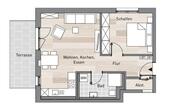 Foto - 2 Zimmer Erdgeschoßwohnung zur Miete in Dombühl