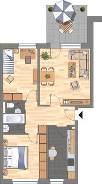 Foto - 3 Zimmer Etagenwohnung zur Miete in Wolfsburg