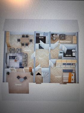 Foto - 2 Zimmer DG Wohnung in Hausach zu vermieten