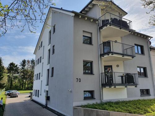 Foto - Moderne 2-Zimmerwohnung mit Balkon, Aufzug u. Garage in SLS-Roden