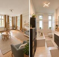 Wunderschöne große Altbauwohnung, Balkon, EBK, Wintergarten - Eberswalde