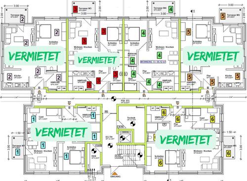 Foto - Erdgeschoßwohnung in Barßel zur Miete