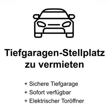 Foto - Ab sofort: Tiefgaragenstellplatz zu vermieten!