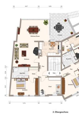 Foto - 4 Zimmer Etagenwohnung in Frankenberg (Eder)