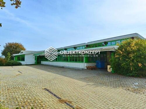 Foto - Ihr neuer Unternehmensstandort: 600 m² Halle mit Büro, Lager, PV-Anlage und Rolltor