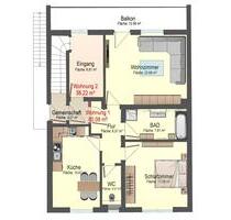 Wohnung in Oberstdorf - 1.320,00 EUR Kaltmiete, in Oberstdorf (PLZ: 87561)