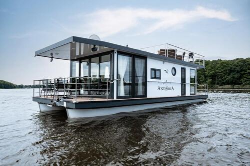Foto - Hausboot Urlaub 2023 führerscheinfrei auf der Müritz 4+2 Person