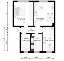 Teilmöblierte 3 Zimmer Wohnung in Ilmenau OT Gehren