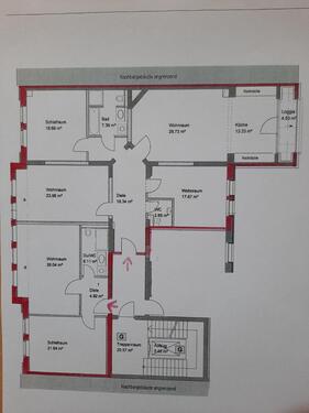 Foto - 6 Zimmer Etagenwohnung zur Miete in Cottbus