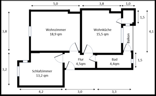 Foto - Etagenwohnung zum Kaufen in Bremerhaven