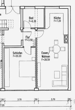 Foto - 2 Zimmer Etagenwohnung in Karlsruhe