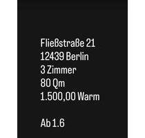 Berlin treptow köpenick 3 Zimmer Wohnung ( Ablösesumme )