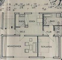 gepflegte 2,5ZKB-Wohnung in 2Familienhaus, 80 qm - Raunheim