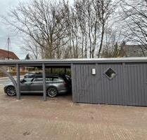 großer Carport und Gerätehaus zum Selbstabbau LxB 8,75x5m H2,25m - Bad Zwischenahn