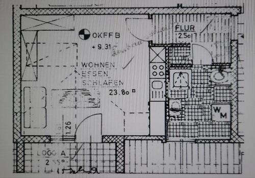 Foto - 1 Zimmer Dachgeschoßwohnung zur Miete in Neustadt an der Weinstraße