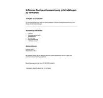 3-Zimmer-Dachgeschosswohnung in Schelklingen zu vermieten