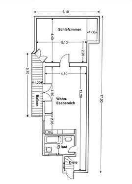 Foto - Etagenwohnung in Düsseldorf zum Kaufen