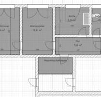 2ZKB Wohnung ca. 50 m² Bad frisch renoviert - Hann. Münden