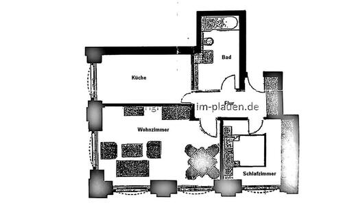 Foto - Etagenwohnung zur Miete in Plauen