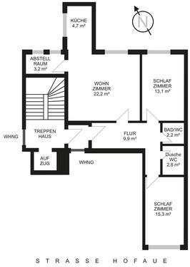 Foto - 3 Zimmer Etagenwohnung zur Miete in Wuppertal