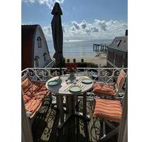 Nordsee-Insel FÖHR: Meerblick Balkon Strandlage 2 SZ in WYK - Wyk Auf Föhr