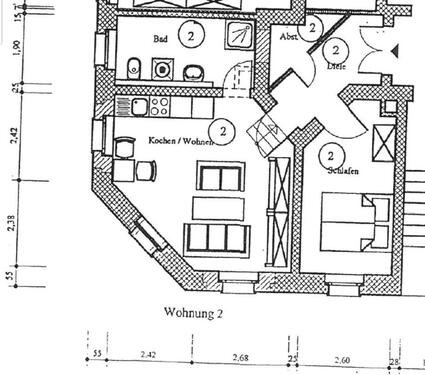 Foto - möblierte 2Raumwohn 04318 Leipzig Mierendorffstr. 425 Kaltmiete