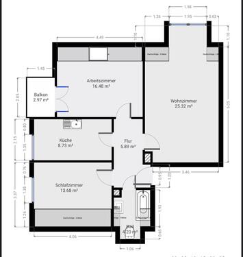 Foto - 3 Zimmer Etagenwohnung zur Miete in Stuttgart