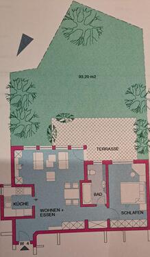 Foto - Neu renovierte 2-Zimmerwohnung mit Terrasse & TG-Stellplatz