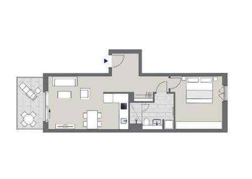 Foto - Luxuriöse Neubau Eigentumswohnung in Köln Ehrenfeld 60m2 TG Platz