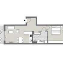 Luxuriöse Neubau Eigentumswohnung in Köln Ehrenfeld 60m2 TG Platz