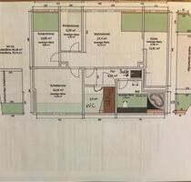4-Raum Wohnung in Waldheim zu vermieten